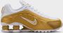 Nike Shox R4 (GS) unisex Running goud Schoenen - Thumbnail 2