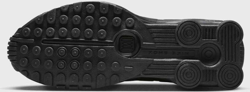 Nike Shox R4 Running in zwart formaten: 45.5