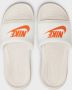 Nike Flexibele rubberen slippers met gestructureerd voetbed White Heren - Thumbnail 4