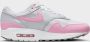 Nike Air Max 1 '87 Wmns Pink Rise Sneakers Dames Metallic Platinum Summit White Pink Rise - Thumbnail 14