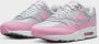 Nike Air Max 1 '87 Wmns Pink Rise Sneakers Dames Metallic Platinum Summit White Pink Rise - Thumbnail 16