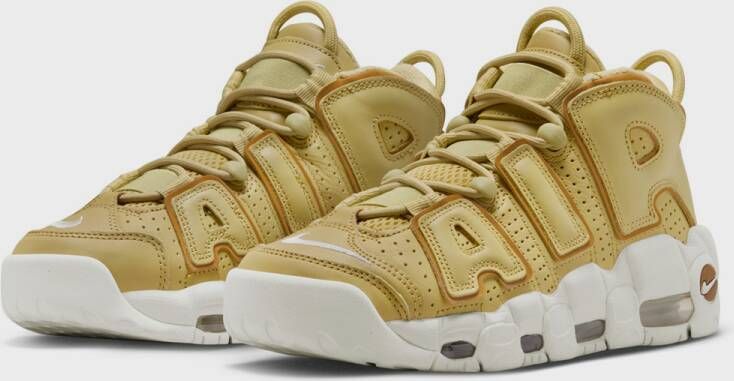 Nike Wmns Air More Uptempo Basketball Schoenen buff gold bronzine sail maat: 36.5 beschikbare maaten:36.5 37.5 38