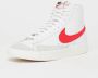 Nike Blazer Mid '77 Dames Schoenen White Leer Synthetisch Foot Locker - Thumbnail 8