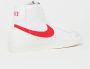 Nike Blazer Mid '77 Dames Schoenen White Leer Synthetisch Foot Locker - Thumbnail 9