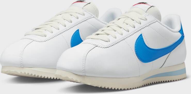 Nike Wmns Cortez Fashion sneakers Schoenen white university blue sail team orange maat: 40.5 beschikbare maaten:40.5 36.5 37.5 38 39