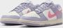 Nike Dunk Low Indigo Haze Sneakers Paars Wit Roze - Thumbnail 8