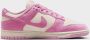Nike WMNS Dunk Low Dunk in lichtroze formaten: 36.5 - Thumbnail 5