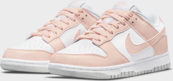 Nike Wmns Dunk Low Next Nature Basketball Schoenen white pale coral maat: 37.5 beschikbare maaten:37.5 38 39 40.5 36.5 41