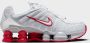 Nike Wmns Shox Tl Sneakers Dames platinum tint white gym red maat: 40.5 beschikbare maaten:36.5 37.5 38.5 39 40.5 41 - Thumbnail 2