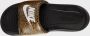 Nike Gedrukte Slide Pantoffels Chutney Wit Zwart Yellow Dames - Thumbnail 12
