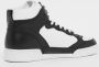 Polo Ralph Lauren High top sneakers van echt leer met labelstitching - Thumbnail 8