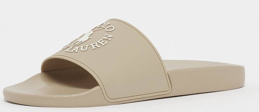 Polo Ralph Lauren Pool Slide Sandalen Schoenen dune white maat: 41 beschikbare maaten:41 42 43 44 45 46