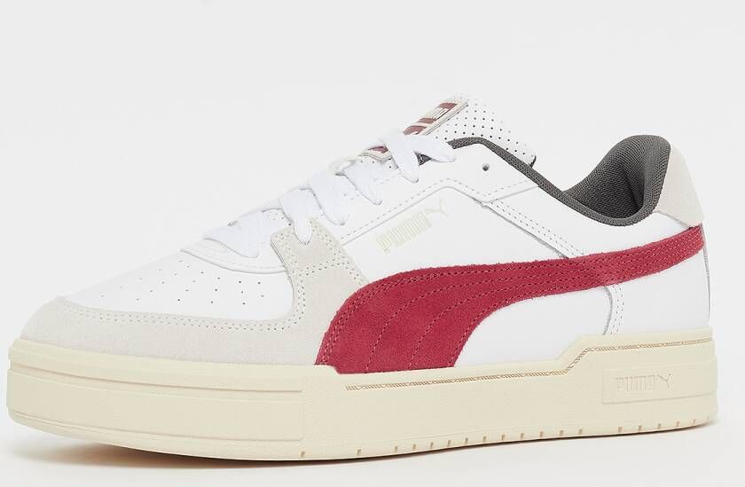 Puma Ca Pro Ivy League Fashion sneakers Schoenen white intense red whisper white maat: 41 beschikbare maaten:41