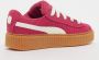 PUMA Fenty Rihanna Creeper Phatty Corduroy Club Red Warm White Sneakers Unisex - Thumbnail 19