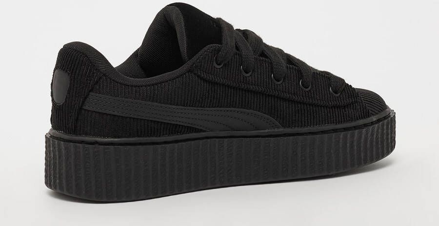 Puma Creeper Phatty Corduroy Jr. (GS) Lifestyle in zwart formaten: 37.5