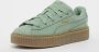 PUMA Fenty Rihanna Creeper Phatty Nubuck Green Fog Sneakers Unisex - Thumbnail 16
