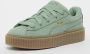 PUMA Fenty Rihanna Creeper Phatty Nubuck Green Fog Sneakers Unisex - Thumbnail 23