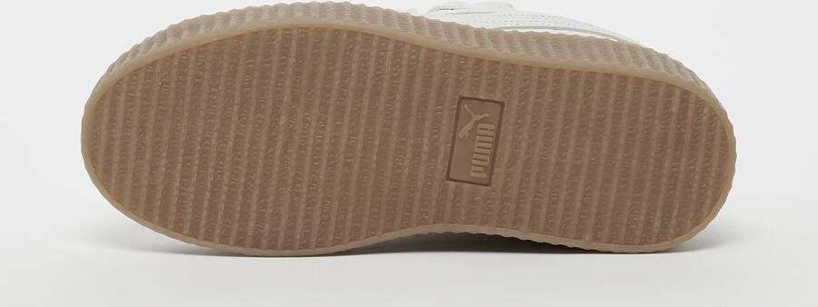 Puma Creeper Phatty Nubuck Trendy Sneakers Dames warm white gum 04 maat: 40.5 beschikbare maaten:36 37.5 38.5 39 40.5