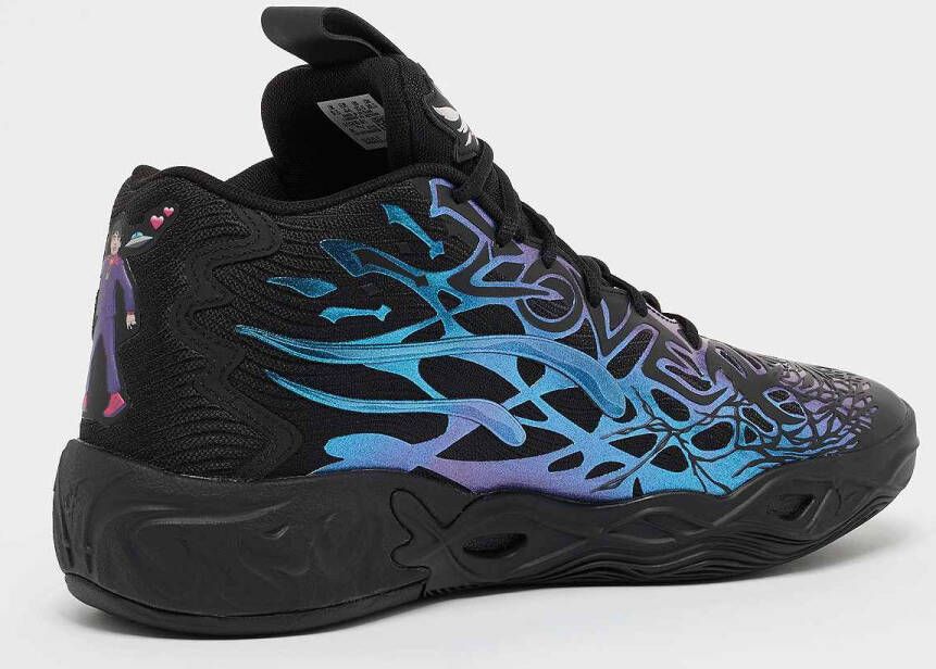 Puma MB.04 Reflections Basketball in zwart formaten: 41