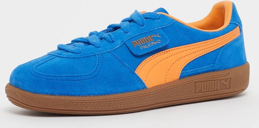 Puma Palermo Sneakers Schoenen ultra blue yellow burst gold maat: 41 beschikbare maaten:41 42.5 43 44.5 45 46