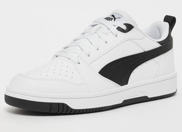 Puma Rebound V6 Low Fashion sneakers Schoenen white black black maat: 36 beschikbare maaten:36 37.5 38.5 39