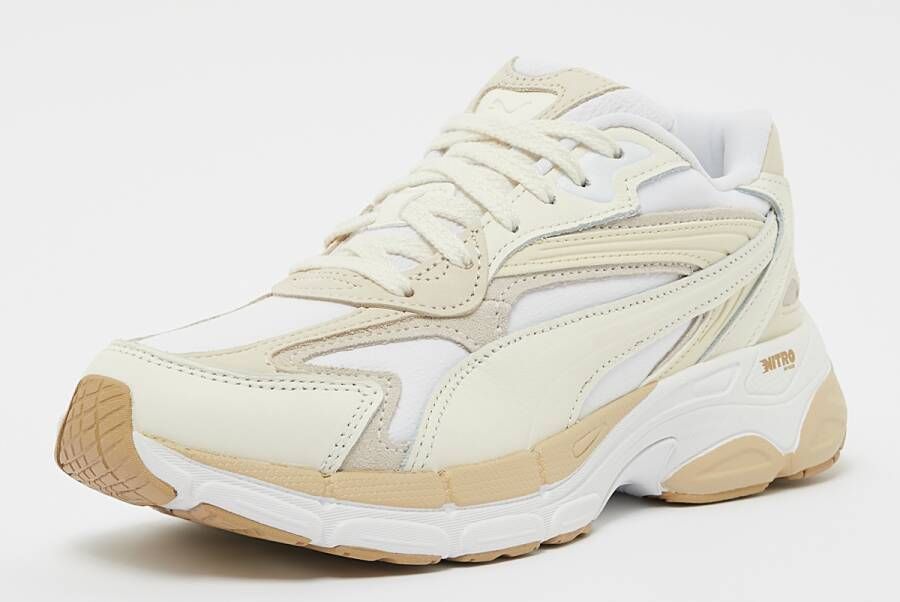 Puma Teveris Nitro Selflove Wns Trendy Sneakers Dames warm white maat: 37 beschikbare maaten:36 37.5 38.5 39 40.5 41