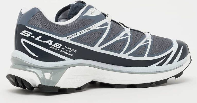 Salomon XT-6 gray violet castlerock silver women Lifestyle blauw 2 3 Schoenen