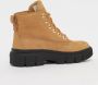 Timberland Grijsveld Leren Veterschoen Hoge Laars Brown Dames - Thumbnail 26