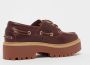 Timberland Stone Street Boat Rootbeer women Lifestyle bruin Schoenen - Thumbnail 13