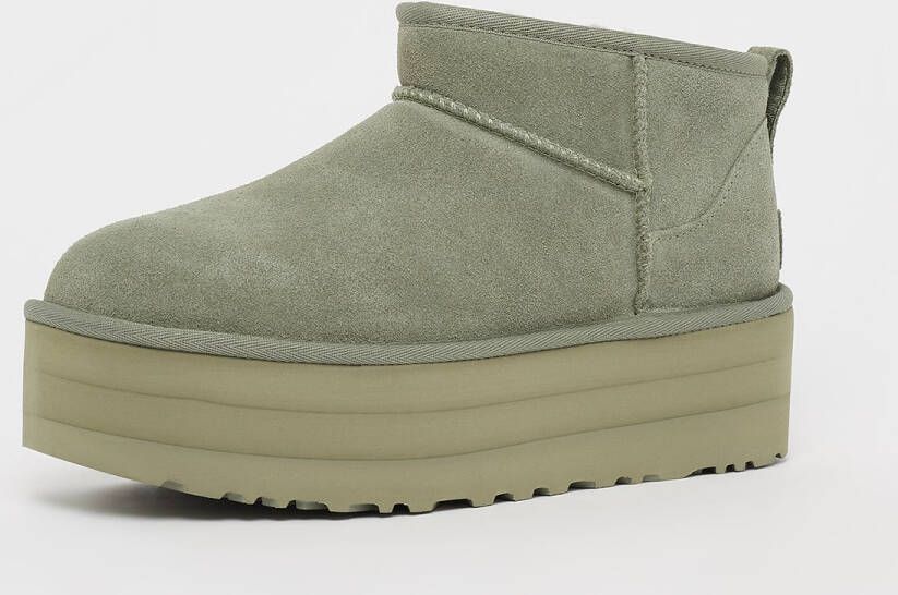 Ugg Classic Ultra Mini Platform Boots in groen formaten: 41