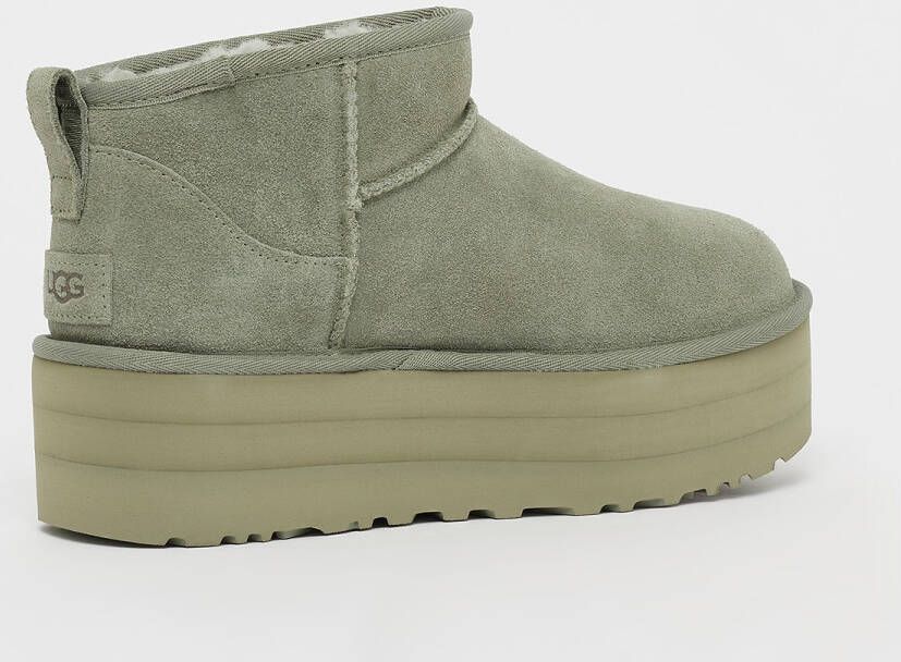 Ugg Classic Ultra Mini Platform Boots in groen formaten: 41