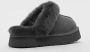 UGG Disquette Pantoffels Charcoal Sloffen Voor Dames Donkergrijs - Thumbnail 9