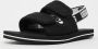 Ugg Lennon Slingback (GS) Slides & Sandalen in zwart formaten: 23.5 - Thumbnail 4