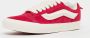Vans Knu Skool Skate in rood formaten: 36.5 - Thumbnail 6