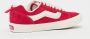 Vans Knu Skool Skate in rood formaten: 36.5 - Thumbnail 7