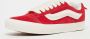 Vans Knu Skool Skate in rood formaten: 36.5 - Thumbnail 9