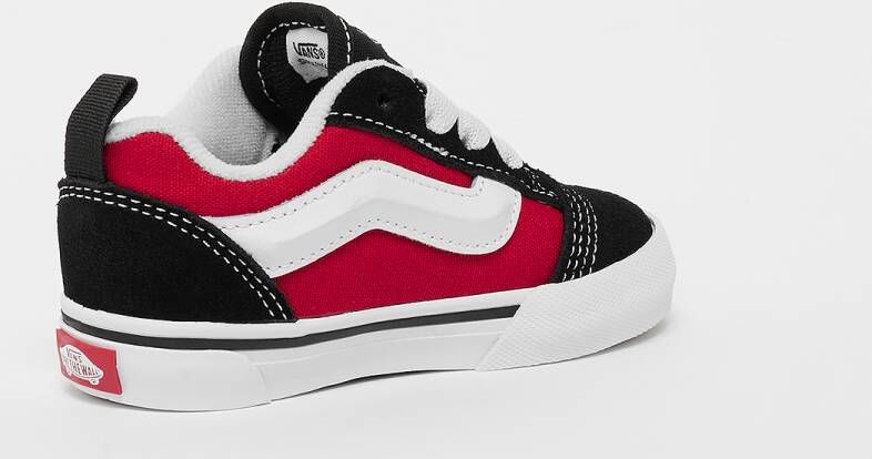 Vans Knu Skool (td) Sneakers Schoenen black racing red maat: 19 beschikbare maaten:19 20 21 22 23.5 18 24 25 26
