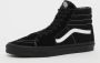 Vans Hoge Top Suède Canvas Sneaker Zwart Black Heren - Thumbnail 20