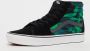Vans After Dark Sk8-hi Hoge Sneaker Zwart Groen Black Heren - Thumbnail 3