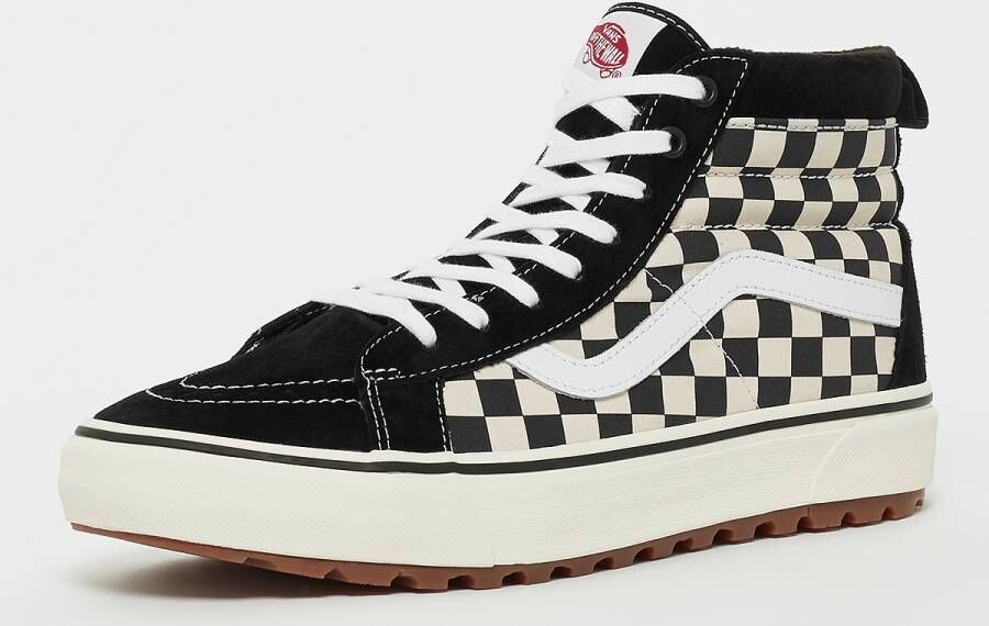 Vans Ua Sk8-hi Mte-1 Winter schoenen blk white checkerboard maat: 43 beschikbare maaten:43 44.5 45