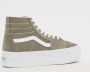 Vans Metalen Eyelet Stof Sneakers Green Dames - Thumbnail 3