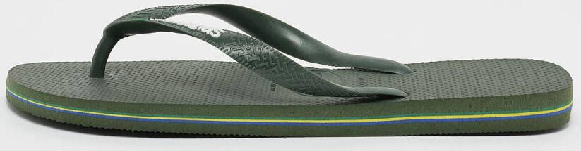 HAVAIANAS Teenslippers Brasil Logo Maat: 39 40 Materiaal: Rubber Kleur: Groen - Foto 17