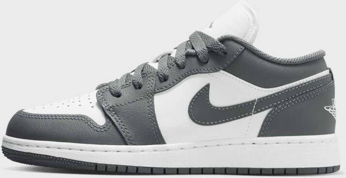 Jordan 1 Low (GS) Unisex Basketball grijs Schoenen - Foto 2