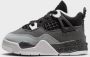Jordan 4 Retro (TD) black white anthracite black Basketball in zwart formaten: 23.5 - Thumbnail 2