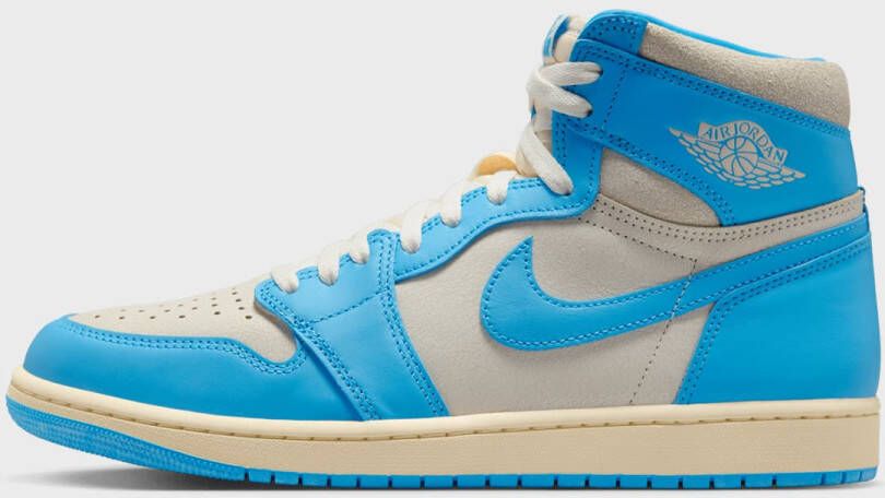 Jordan Air 1 High OG UNC Reimagined Men blauw Schoenen