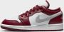 Jordan Air 1 Low Cherrywood Red Cement Grey White Schoenmaat 44 1 2 Sneakers 553558 615 - Thumbnail 2