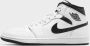 Jordan Air 1 Mid 1 Schoenen white black white black maat: 47 beschikbare maaten:41 42.5 43 44.5 45 46 47.5 40.5 45.5 47 - Thumbnail 2