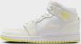 Jordan Air 1 Mid Junior Sail White Light Laser Orange Sail White Light Laser Orange - Thumbnail 7