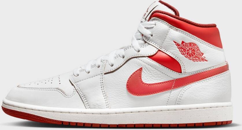 Jordan Air 1 Mid Se 1 Schoenen white lobster dune red sail maat: 41 beschikbare maaten:41 42.5 43 44.5 45 46 40.5