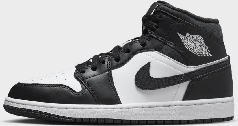 Jordan Air 1 Mid Se Basketball Schoenen off noir black white black maat: 41 beschikbare maaten:41 42 44.5 45